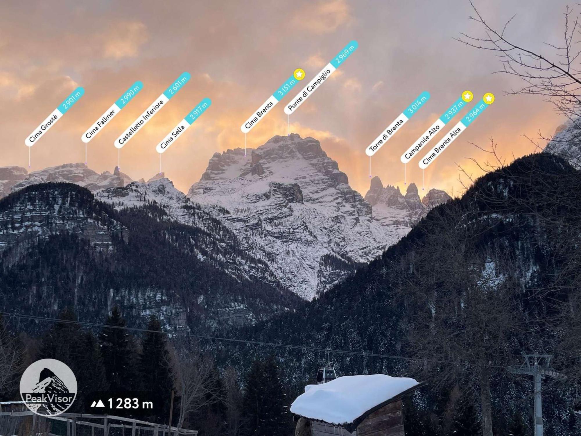 Villa Alpina Campiglio Madonna Exteriör bild